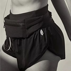 Free people movement black shorts